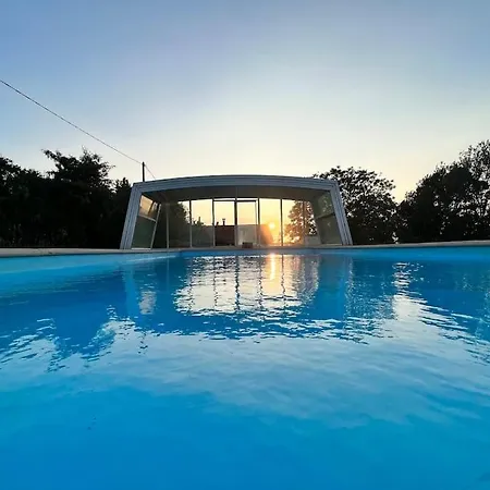 9 Ecluses Canal Du Midi-Maison T3 Belle Vue Avec Piscine Béziers Extérieur photo