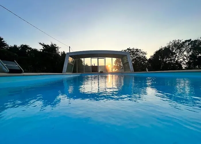 9 Ecluses Canal Du Midi-Maison T3 Belle Vue Avec Piscine
